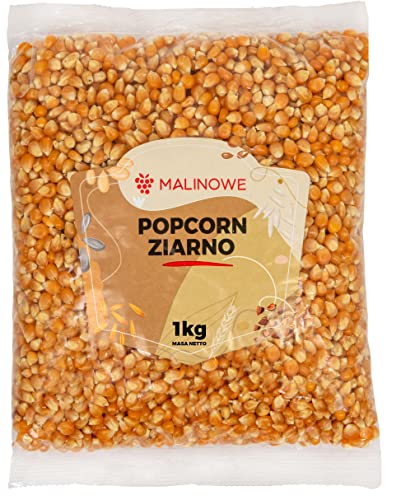 Malinowe POPCORNKÖRNER 1kg Popcorn Mais von Malinowe