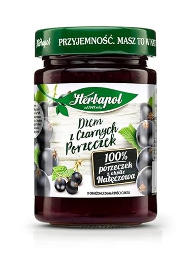 Schwarze Johannisbeermarmelade 280g von Malinowe