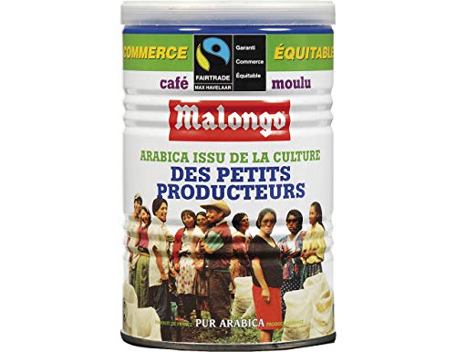 Café Pur Arabica Moulu, Max Havelaar – 250 g – Gefriert von Malongo