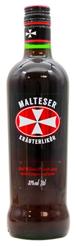 Malteser Kräuterlikör 0,7L, 30% Vol. von Malteserkreuz Aquavit