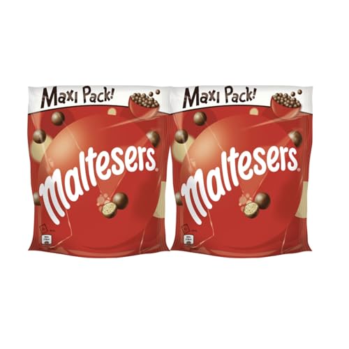 MALTESERS 2x 300g Schokokugeln Malzfüllung mit Milchschokoladenüberzug Schokolade von Maltesers