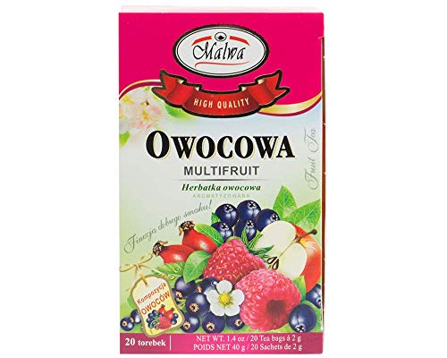 Malwa Früchtetee 20 Beutel // Multifruit owocowa herbatka von Malwa