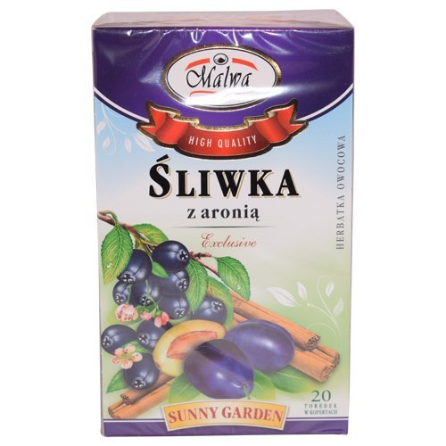 Malwa Pflaume mit Chokeberry Fruit Tea 40g von Malwa