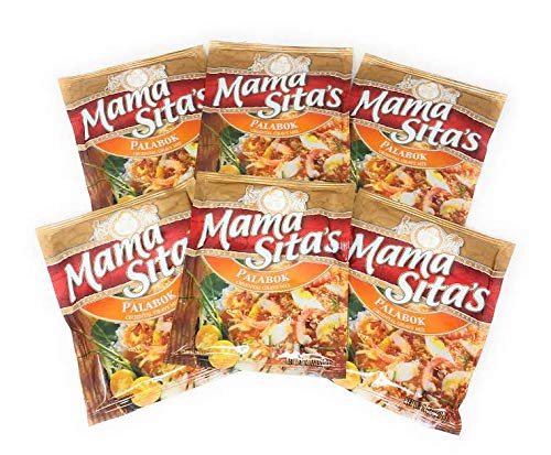 Mama Sita's, Palabok Orientalische Soßenmischung, 57 g, 6 Stück von Mama Sita's