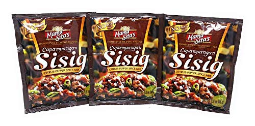 Mama Sita's Capampangan Sisig Mix Zitrus-Pfeffer-Gewürzmischung, 40 g, 3 Stück von Mama Sita's