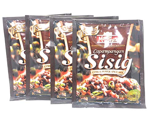 Mama Sita's Capampangan Sisig Mix Zitrus-Pfeffer-Gewürzmischung, 40 g, 4 Stück von Mama Sita's