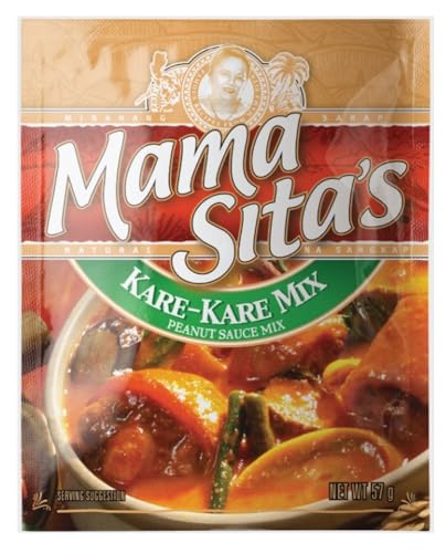 Mama Sita's Kare-Kare Erdnusssaucen-Mischung, 57 g, 4 Stück von Mama Sita's