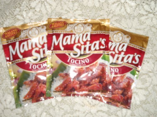 Mama Sita's - Marinating Mix - Tocino - 3 X 2.6 Oz. / 75 G - Product of the Philippines by N/A von Mama Sita's