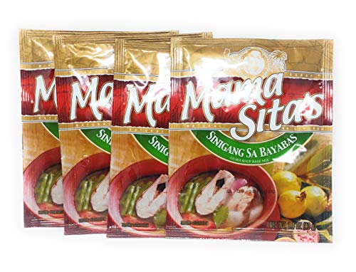 Mama Sita's Sinigang sa Bayabas Guaven-Suppen-Basismischung, 40 g, 4 Stück von Mama Sita's