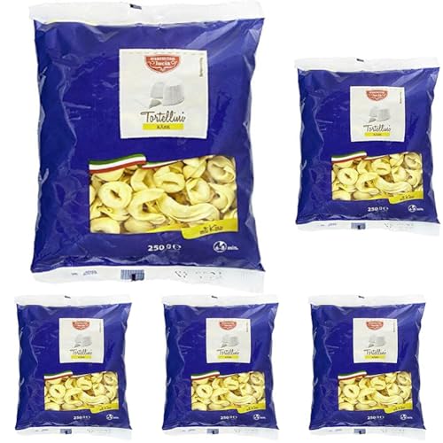 Mamma Lucia Tortellini Käsefüllung, 250 g (Packung mit 5) von Mamma Lucia