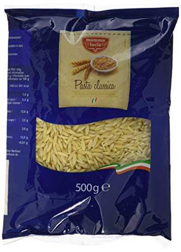 mamma lucia Pasta Risone - Reiskorn, 20er Pack (20 x 500 g) von Mamma Lucia