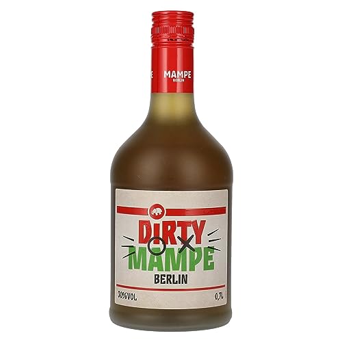 Dirty Mampe - Mate-Rum | Schnaps aus weißem afrikanischen Rum & getrockneten Mate-Blättern | Berlins älteste Spirituosenmanufaktur – Tradition seit mehr als 160 Jahren | 0.7 Liter | 30% Vol von Mampe