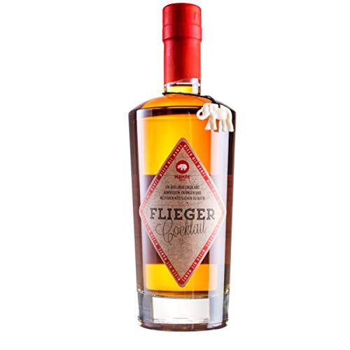 Mampe Fliegercocktail | Handgemachter Berliner Likör aus Aprikosen, Orangen & weiteren Zutaten | 1 x 0.5 Liter | 35% Vol. von Mampe