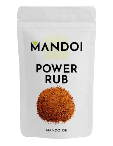 Mandoi Power Rub Gewürzmischung, 1000g, Grillgewürz zum marinieren, BBQ von Mandoi