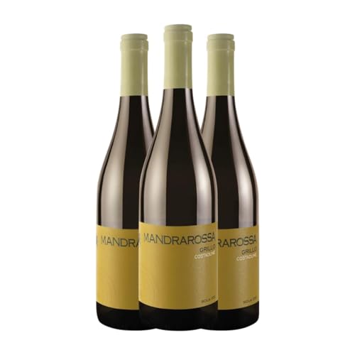 Mandrarossa Costadune Bianco Grillo Sicilia 75 cl Weißwein (Karton mit 3 Flaschen von 75 cl) von Mandrarossa