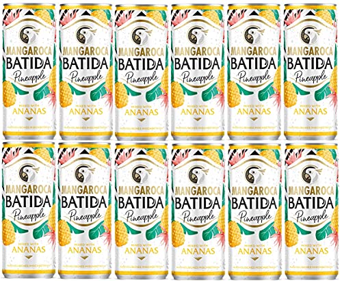 12 Dosen Batida Pineapple a 0,25 L 20% vol. inc. EINWEG Pfand Ananas von Mangaroca