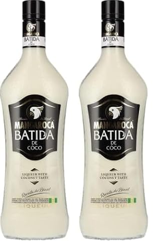 Mangaroco Mangaroca BATIDA de Côco 16% Volume 0,7l Liköre (Packung mit 2) von Mangaroca