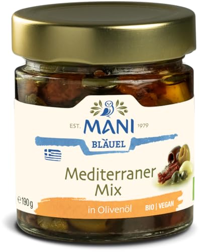 MANI Mediterraner Mix in Olivenöl 2 x 190 gr von Mani Bläuel