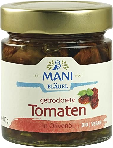 Mani Bläuel MANI Getrocknete Tomaten in Olivenöl, bio (2 x 180 gr) von Mani Bläuel