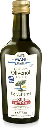 Mani Bläuel MANI natives Olivenöl extra, Polyphenol, bio (2 x 375 ml) von Mani Bläuel