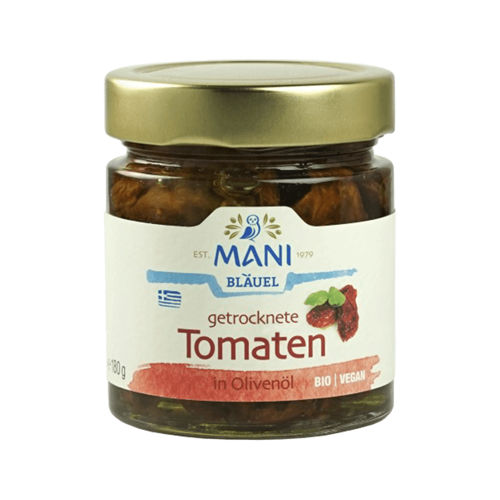 Bio Getrocknete Tomaten in Olivenöl von Mani