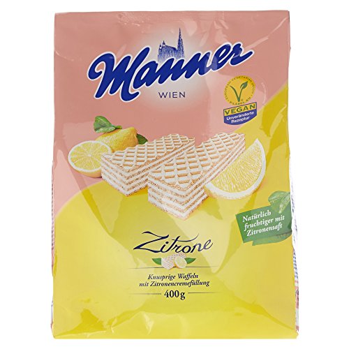 Manner Zitronencreme Schnitten, 400 g von Manner WIEN