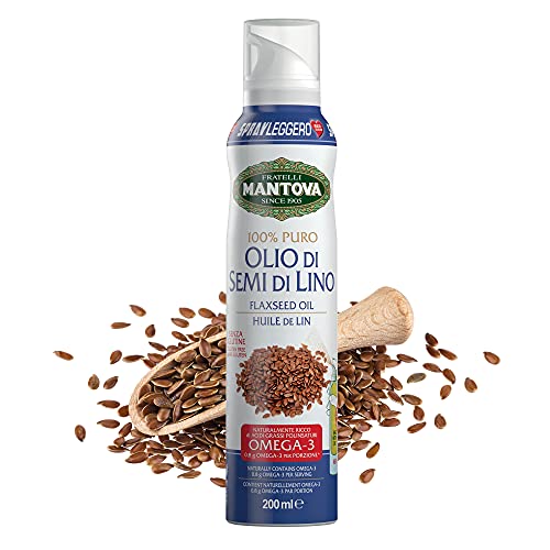 SprayLeggero Mantova Olio di Lino - Reines Leinölspray ohne Treibmittel 200ml von SPRAYLEGGERO