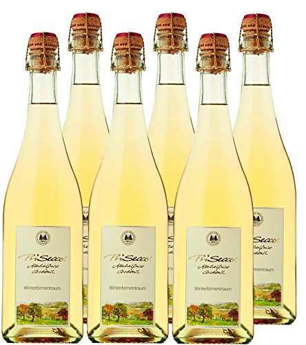 Prisecco Winterbirnentraum - Alkoholfrei - Manufaktur Jörg Geiger - weiß - süß - 0%vol. - 6er Paket von Manufaktur Jörg Geiger