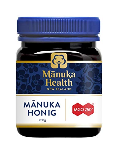 Manuka Health - Manuka Honig MGO 250 + 250g - 100% Pur aus Neuseeland mit zertifiziertem Methylglyoxal Gehalt von Manuka Health