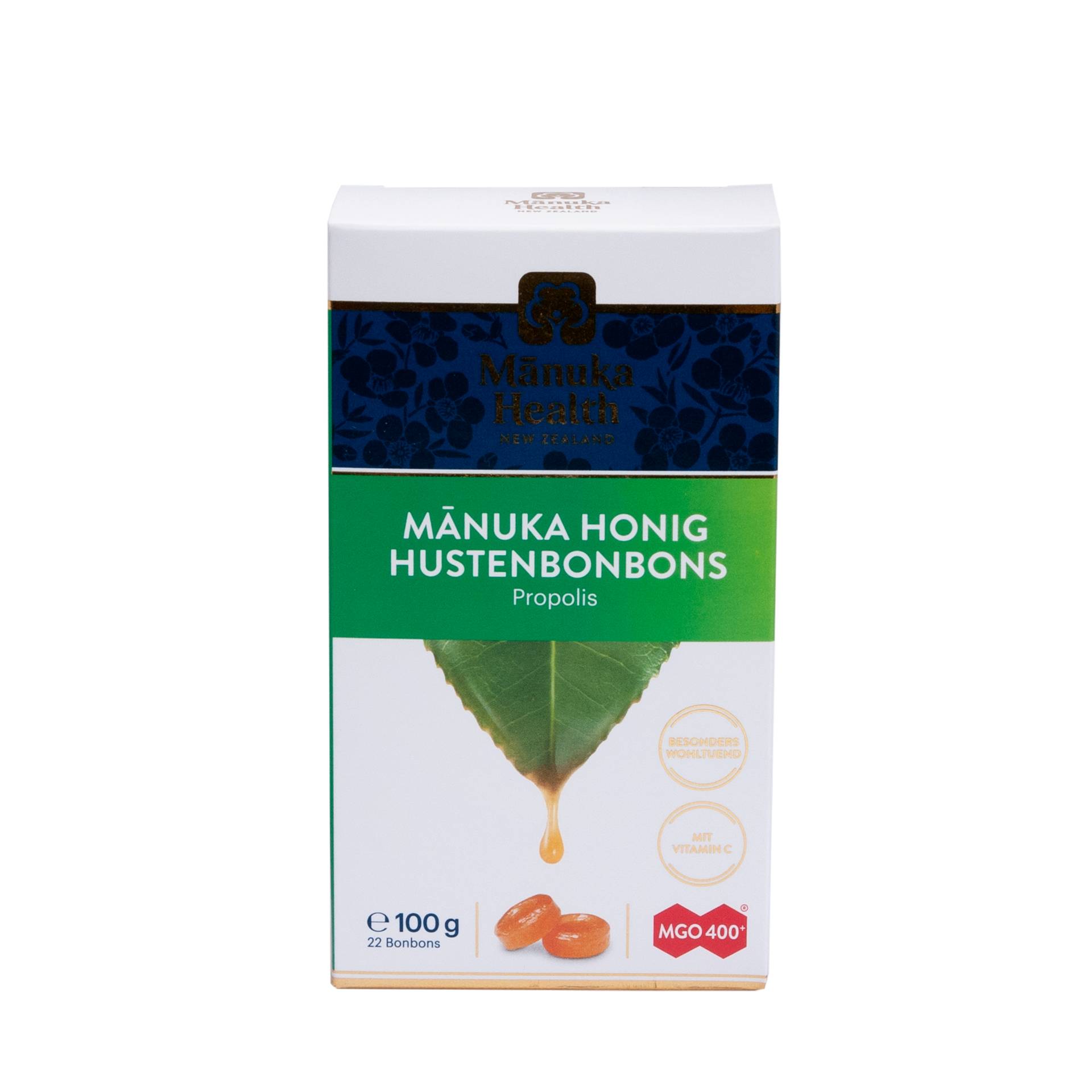 Manuka Honig Lutschbonbons, Propolis 100 g - Mit wertvollem Propolis - Manuka Health von Manuka Health