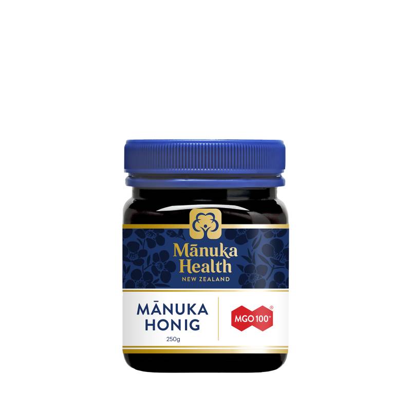 Manuka Honig MGO 100+ 250 g - Enthält mindestens 100 mg Methylglyoxal (MGO) pro Kilogramm - Manuka Health von Manuka Health