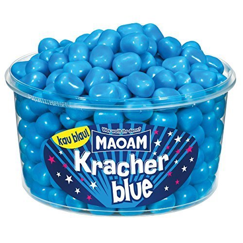 Maoam Maoam Kracher Blue – Dose 1200 g von Maoam