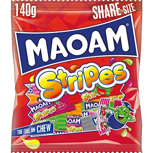 Maoam Stripes Fruchtbonbons, 140 g von Maoam