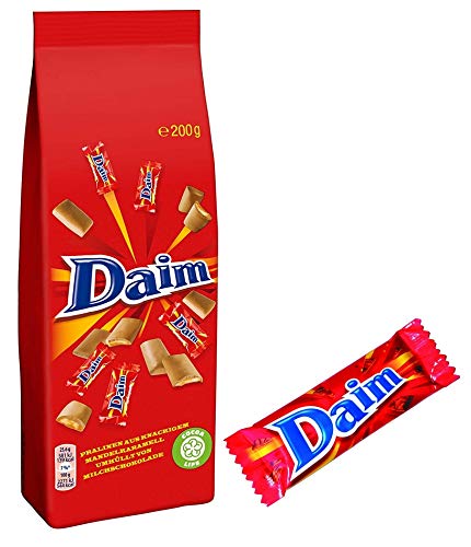 Daim Probierpack, 1x200g Daim Pralinien, 1x28g Daim Riegel von Marabou