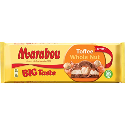 Marabou Big Taste Toffee Whole Nut 300g von Marabou