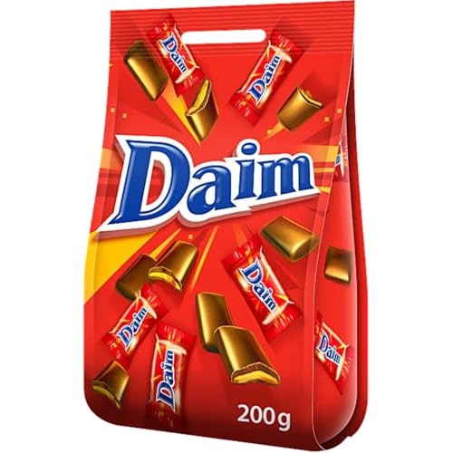 Marabou Daim - Original Schwedisch Milchschokolade Süßigkeiten 200g von Daim