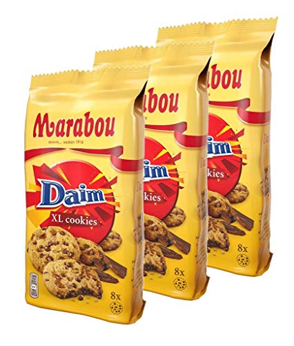 Marabou - Daim XLCookies - 8 Cookies. 3 er Pack, ( 3 x184g ) von Marabou