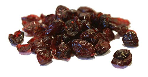 Cranberries getrocknet, auch Kranichbeeren, Crane Berry oder Moosbeeren genannt, mit Ananasdicksaft gesüßt, getrocknete Cranberry, Trockenfrüchte als leckerer Snack oder im Müsli - 500g von Maracus Fancy Fruits