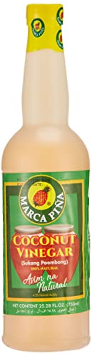 Marca Piña 100 Prozent natürlicher Kokosnuss-Essig (Sukang Paombong), 750 ml von Marca Pina