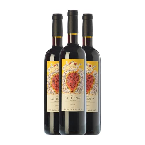 Marco Abella Loidana Priorat Alterung 75 cl Rotwein (Karton mit 3 Flaschen von 75 cl) von Marco Abella