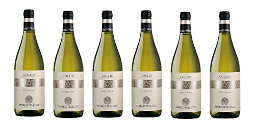 6x 0,75l - 2023er - Marco Felluga - Sauvignon - Collio D.O.P. - Friaul - Italien - Weißwein trocken von Marco Felluga