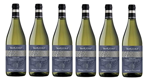 6x 0,75l - Marco Felluga - Maralba - Ribolla Gialla - Collio D.O.P. - Friaul - Italien - Weißwein trocken von Marco Felluga