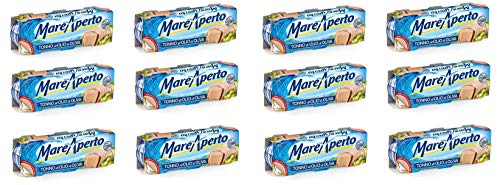 12x Mare Aperto Tonno all'olio di oliva Thunfisch in Olivenöl Thunfisch konserven wilder Thunfisch (3x70g) von Mare Aperto