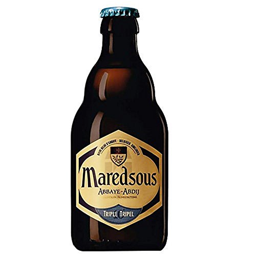 Original belgisches Bier- MAREDSOUS Triple 10% vol 6 x 33 cl. Karneval und Party!! von Maredsous