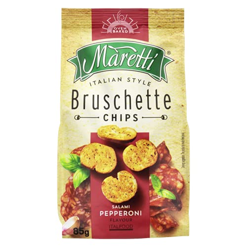 Maretti Bruschette Bites - Salami Pepperoni 70 g von Maretti