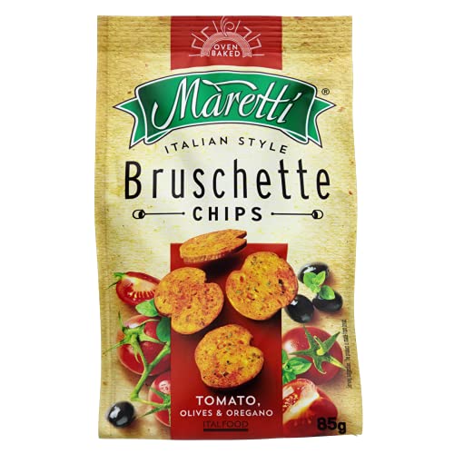 Maretti Bruschette Bites - Tomaten, Oliven & Oregano 70 g von Maretti