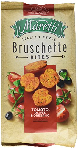 Maretti Bruschette Tomato, Olives, Oregano, 6er Pack (6 x 150 g) von Maretti