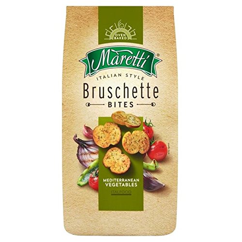 Maretti Mediterranem Gemüse Bruschetta Bissen 150G (Packung mit 4) von Maretti