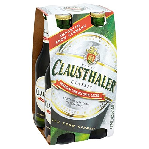 Clausthaler Low Alkohol Lager 4 x 330ml von Marke Clausthaler