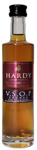 Hardy V.S.O.P. Cognac, Miniatur, 5 cl. von Markenlos